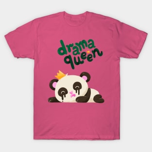 Drama Queen Panda T-Shirt